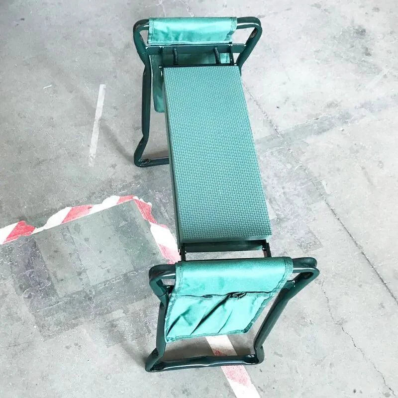 MANDOTOS Comfort Gardener Kneeler Ergonomic Foldable Garden Stool For Knees And Back