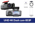 Acceo 4K Ultra HD Dash Cam Dual Lens With WiFi GPS Night Vision Parking Mode Built In