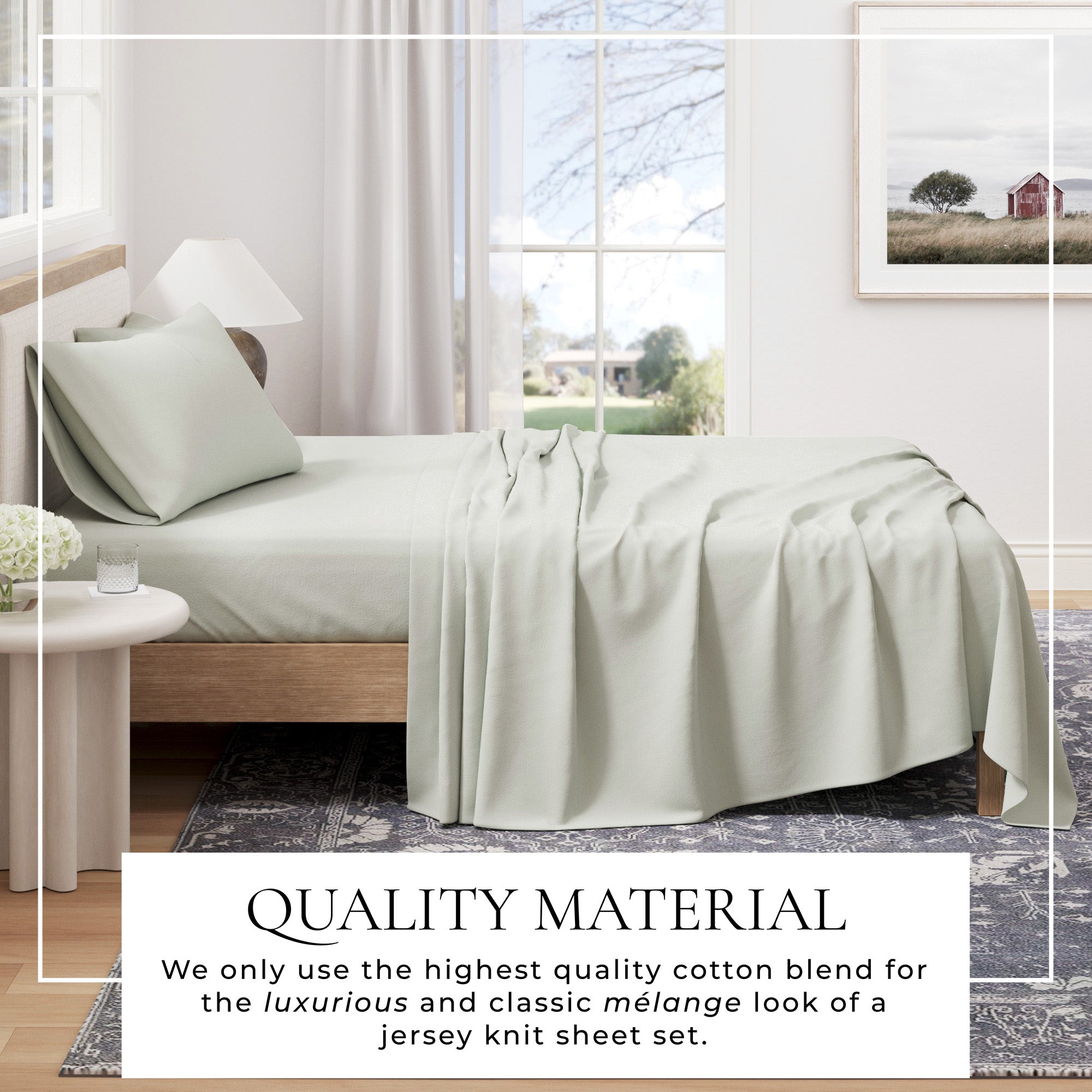 4-Piece Jersey Sheet - Carmen Collection