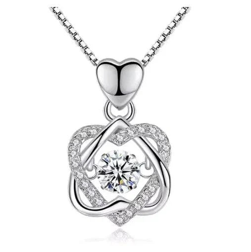 Elegant Rose Gold Heart Necklace