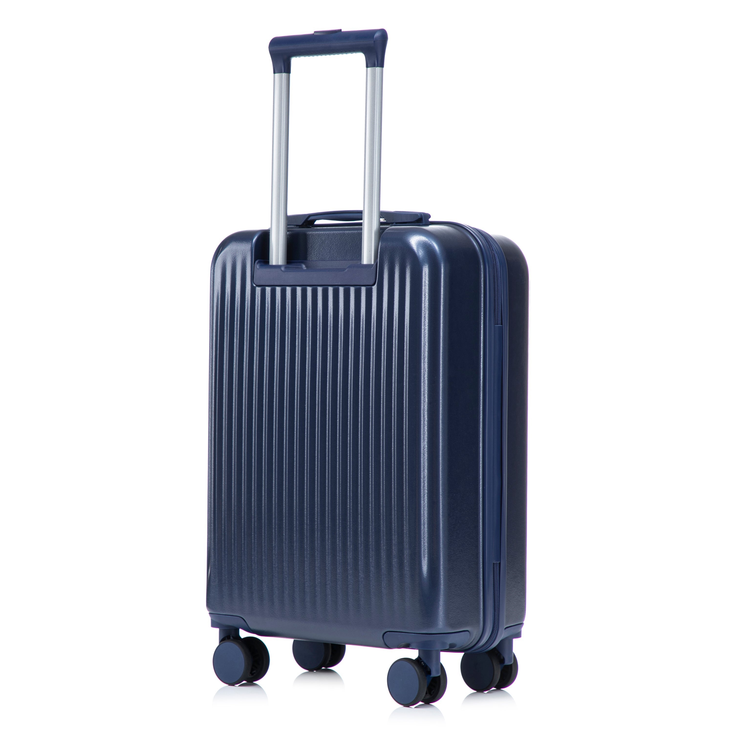 14'/20' 2-Piece ABS Spinner Wheel Luggage Set with Combination Lock