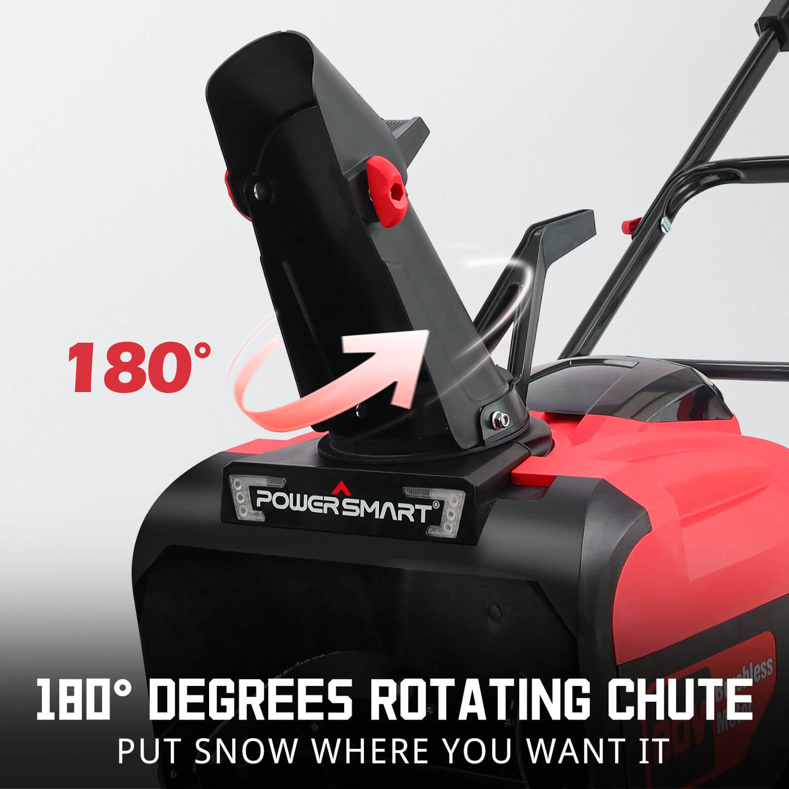 80V 21'' Single Stage Cordless Snow Blower HB2801&HB2802