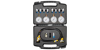 Portable 0-60Mpa Hydraulic Pressure Gauge Test Kit with Digital Manometer for Accurate Measurements and Easy Excavator Maintenance