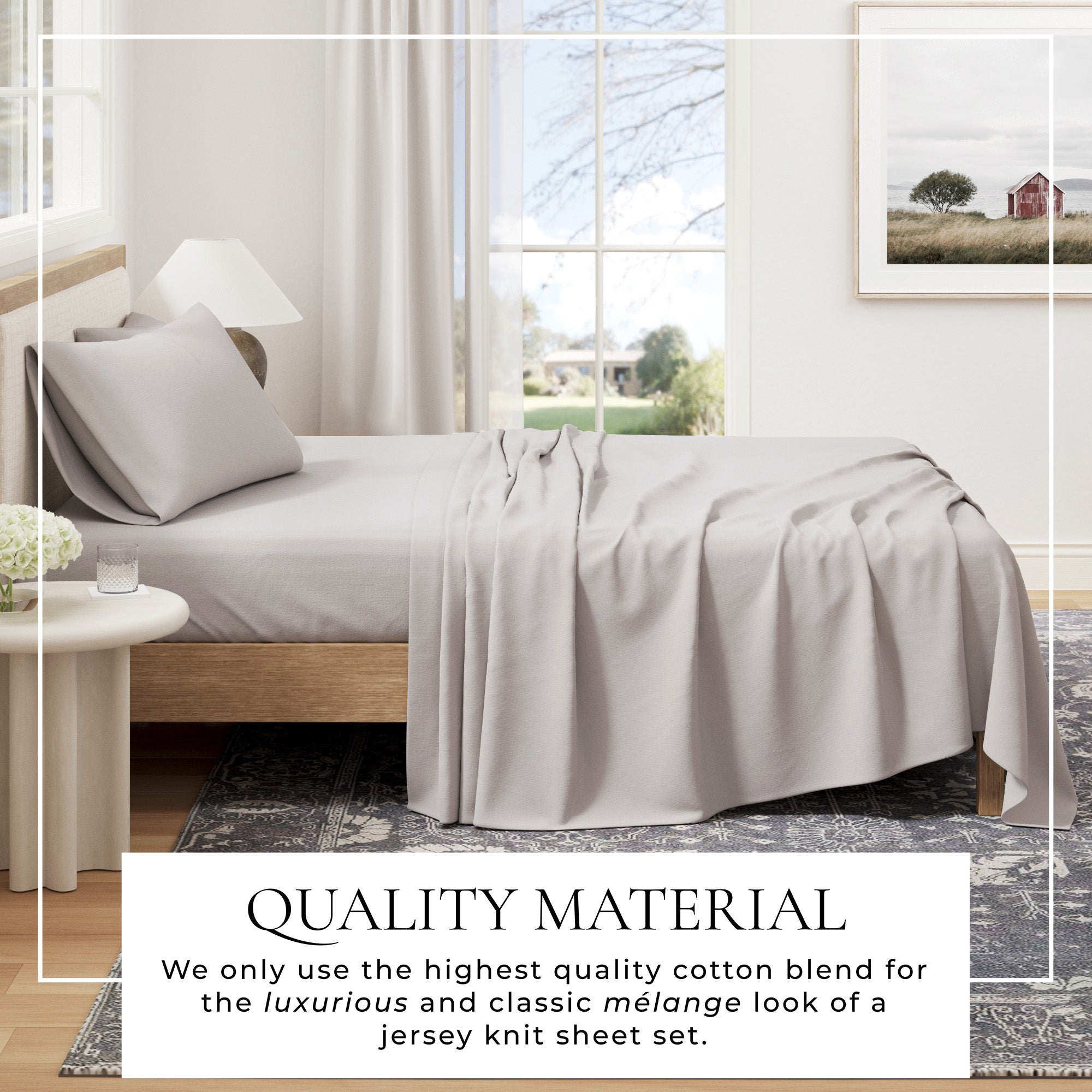 4-Piece Jersey Sheet - Carmen Collection