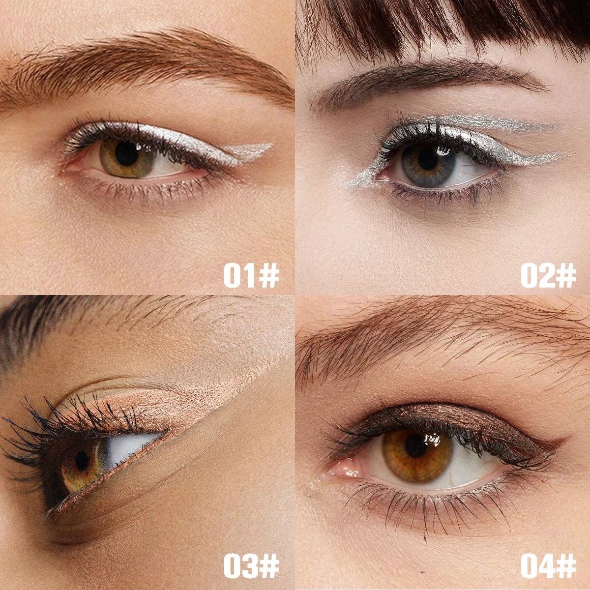 PHOFAY Colorful Waterproof Eyeliner Set - Unleash Your Creativity with Bold, Long-lasting Colors