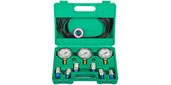 Hydraulic Gauge Test Kit: 0-60Mpa Precision Measurement Tools in a Portable Case - Optimized for Superior Excavator Performance