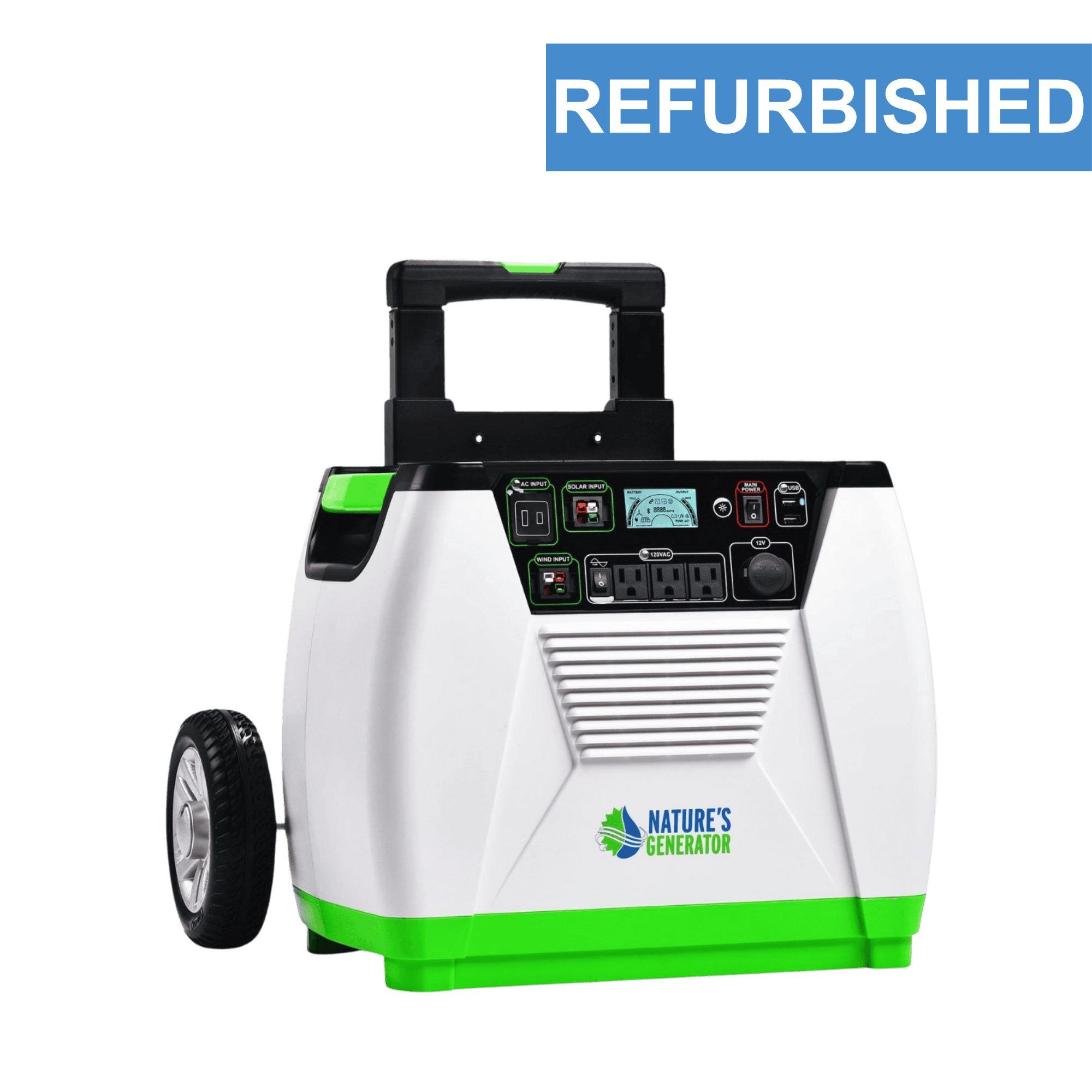 Refurbished - 1800 Watt Solar and Wind Power Generator