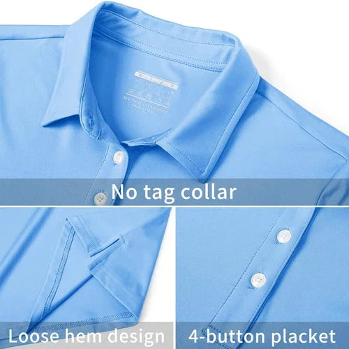 Stylish Women's Polo Shirt - UPF 50+ Sun Protection & Quick Dry Comfort