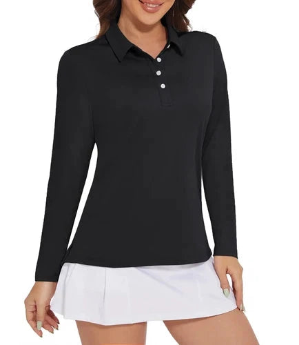 Stylish Women's Polo Shirt - UPF 50+ Sun Protection & Quick Dry Comfort