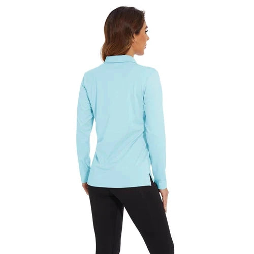Stylish Women's Polo Shirt - UPF 50+ Sun Protection & Quick Dry Comfort