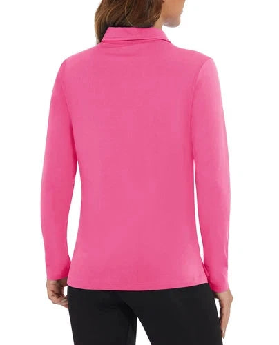 Stylish Women's Polo Shirt - UPF 50+ Sun Protection & Quick Dry Comfort