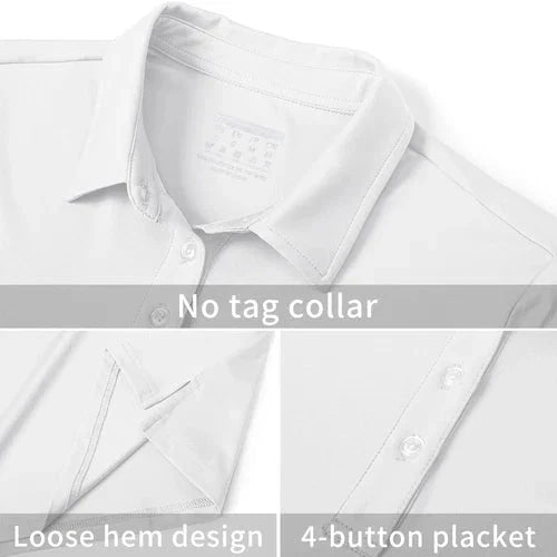 Stylish Women's Polo Shirt - UPF 50+ Sun Protection & Quick Dry Comfort