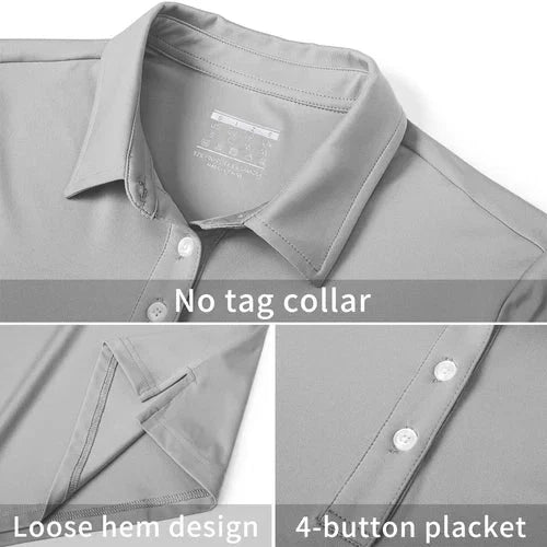 Stylish Women's Polo Shirt - UPF 50+ Sun Protection & Quick Dry Comfort