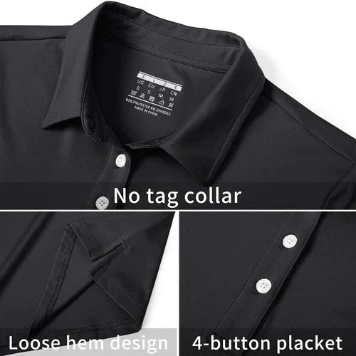 Stylish Women's Polo Shirt - UPF 50+ Sun Protection & Quick Dry Comfort