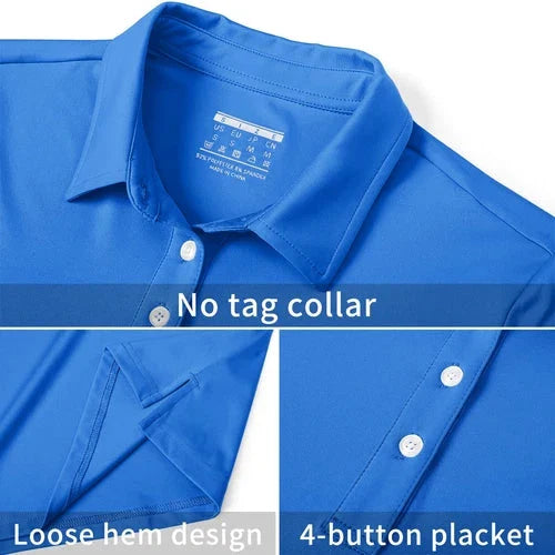 Stylish Women's Polo Shirt - UPF 50+ Sun Protection & Quick Dry Comfort
