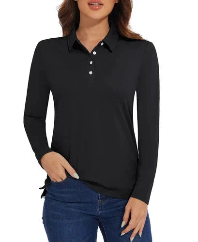 Stylish Women's Polo Shirt - UPF 50+ Sun Protection & Quick Dry Comfort