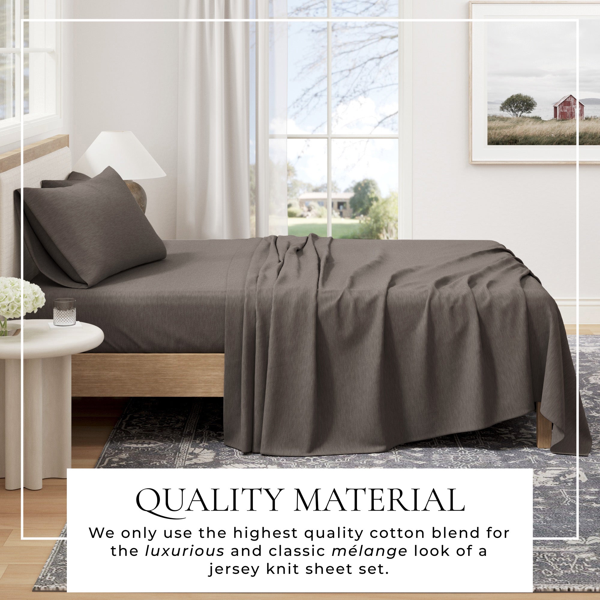 4-Piece Jersey Sheet - Carmen Collection