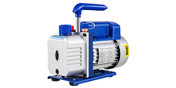 HVAC Refrigeration Vacuum Pump: 1-Stage, Choice of Manifold Gauge, 1.8-12CFM - Essential for Refrigerant Air Conditioning Maintenance