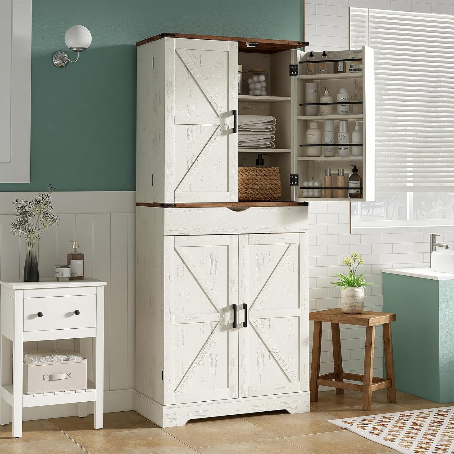 Vektaya US-SC001  72'' Tall Kitchen Storage Pantry Cabinet